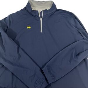 Masters Peter Millar Pullover Jacket Mens  XXL 1/4 Zip Golf